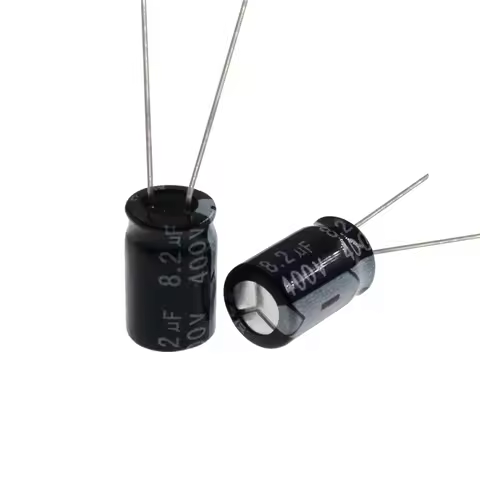 20pcs 400V 8.2uF 400Volt 8.2MFD Aluminum Electrolytic Capacitor 8*12mm Radial 8.2mf400v 8.2uf400v 40
