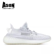 Ad Yeezy Boost 350 V2 White Gypsophila Upper Shoelace Full Reflective Men's Women's Shoes Lightweigh