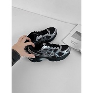 -EJ-ASICS GEL-1130 Laser Black Silver Metal Gray Retro Men Women Shoes 1203A997-001