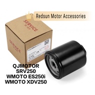 100% Original Oil Filter QJMotor SRV250 / WMOTO ES250i / XDV250