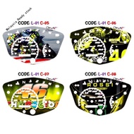 High quality●LCV1 Meter Sticker Yamaha LC V1 Stiker (CUSTOM DESIGN CHAT US)