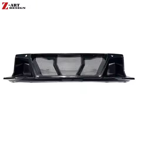 Z-ART 2023+ M2 Dry Carbon Fiber Front Bumper Lower Duct For BMW G87 Prepreg Carbon Fiber Front Air I