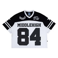 Middlehigh Tshirt Boxy Oversize Unisex Fit 20s White Aps Raiders Boxy Tshirt T Shirt Men