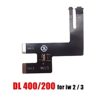 Cable connecting screen test iW2-3 to DL200/ DL400