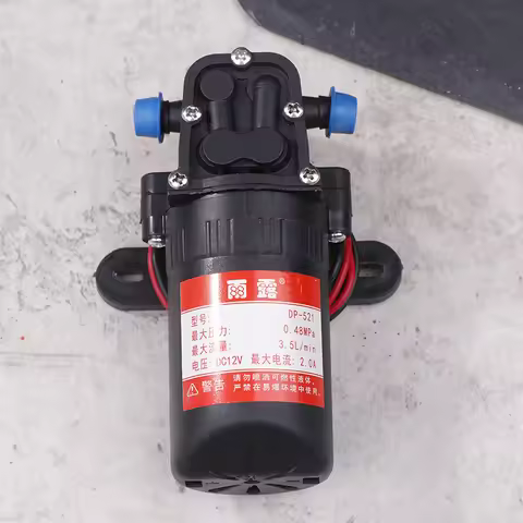 DP-521 Durable 12V 70PSI 3.5L/min Agricultural Electric Water Pump Micro High Pressure Diaphragm Spr