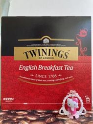 TWININGS 唐寧 英倫早餐茶 (紅茶) - 紅盒 100包/盒 新莊可自取 【佩佩的店】COSTCO 好市多