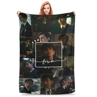 Comfortable Aidan Gallagher Blanket Stuff Sofa Decorative  Throw Blanket Ultra-Soft Fleece for Outdo