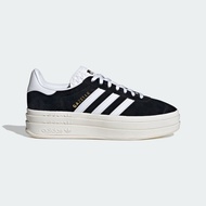 ADIDAS GAZELLE BOLD W Black Suede Platform Shoes Casual Women [HQ6912]