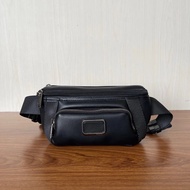 Tumi 9232310d chest bag waist bag imported top leather, YKK zipper
