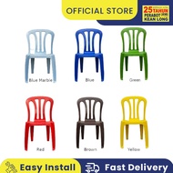 KLSB Kerusi Plastik / Outdoor Chair / Kerusi Rehat / Kerusi kenduri / Kerusi  Plastik serbaguna / kerusi sandar /