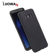 LUOWAN For Samsung Galaxy S7 Edge S8 Plus S9 Plus S10 E S10 Plus Case Soft Flexible Shock Absorbent Protective Phone Cove（Note：Please choose the model that suits you）