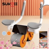 SKOI Elbow Support Abdominal Wheel Automatic Rebound Roller Abdominal Muscle Training Equipment