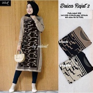 Long Tunik Wanita Rajut Tebal Import Premium Terbaru Duiza Rajut by Fashion Hijab Solo