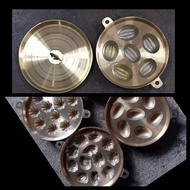 7.5" Traditional Brass Tedulu Mold Taslu Cake/ Copper Mold Copper Cake Mold/