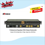 Equaliser Equalizer dB Voice GP 152 dBvoice GP152 Subwoofer Original