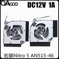 COOLING FAN FOR ACER Nitro 5 N22C1 AN515-46 AN515-58-51R3 AN515-58 PH317-55 PH315-55 PH317-56 CPU CO