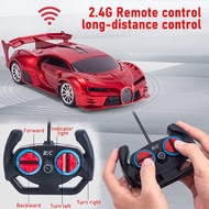 Remote Control Car Children, 1/32 High-Speed Remote Control Car Toys, 2.4 GHz Toy Car, Suitable for 3-9 Years Old Boys Girls with Headlights Remote Control Car (Red)