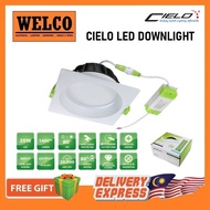 CIELO LED DOWNLIGHT  6" 20W &amp; 7" 24W [SQUARE] CLEAR STOCK PRICE 