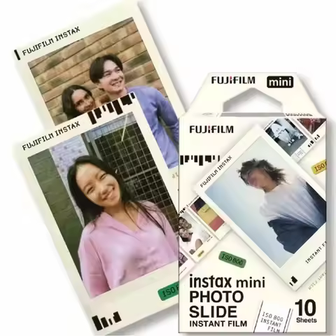 Fujifilm Instax Photo Slide Color Film 10/50 Sheets For Fuji Instax Mini 12 Film Mini 11 9 8 7+ 40 9