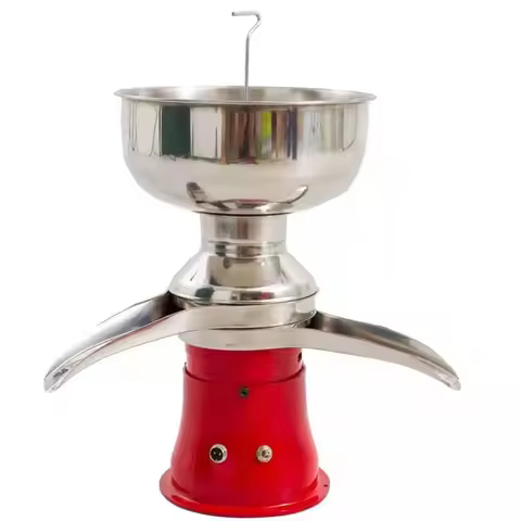110v/220v Electric Milk Cream Centrifugal Separator Machine 50L/H Stainless Steel Milk Skimmer for G