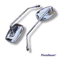  Rearview Mirror HONDA C50 PITCH LONG HANDLE STANDARD S INSTALL RIGHT CHROME PITCH MIRROR Kiri