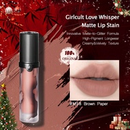 Love Whisper Matte Lip Gloss #M58 Brown Nude Innovative Matte To Shine Formula Smooth Velvet Texture