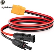 RL 10AWG Solar Panel Connector to XT90 Female Adapter Cable XT90 Female Adapter Cable 10AWG Solar Pa