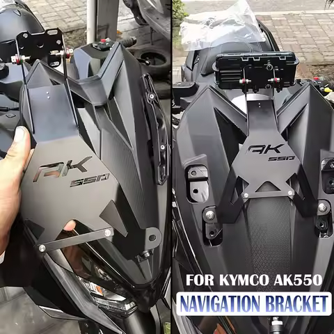 For KYMCO AK550 ak550 AK 550 AK550 2017-2022 New Motorcycle Accessories Front Mid Navigation Bracket
