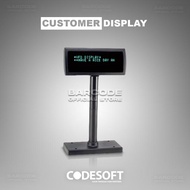 CUSTOMER DISPLAY INDOMARET POLE DISPLAY CODESOFT VFD 800 - VFD800 USB - STORENMR