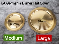 WCC replacement Burner Flat Cap Cover for LA Germania Gas Range Stove 66mm Medium / 95mm Large