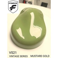 FORCE VS21 MUSTARD GOLD VINTAGE SERIES 2K PAINT