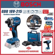 BOSCH GDR 18V-215 GDR 180-LI 18V Cordless Impact Driver Drill Bateri Driver GDR180 GDR18V215