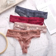 5pcs/set Wanita g-string seluar dalam Lace Thong seksi seluar dalam rendah pinggang pakaian dalam Me