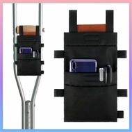 Crutch Pouch Lightweight Crutch Storage Pocket with 2 Pockets Portable Hanging Crutch Bag SHOPCYC9649