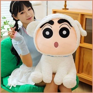 HJ4 Crayon Shin-chan Plushie Shiro Transforms into Shin-chan Plush Companion Doll Soft Pillow HJ4