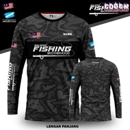 Free custom name Baju Tshirt Lelaki MANCING Malaysia Fishing Brotherhood