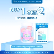 KOJIC PLANKTON - [BUNDLING BOOSTER] - UNICORN SCRUB 150GR MINI + BRIGHT & GLOW SOAP 90GR
