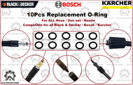 10 PCS ORING KARCHER BLACK AND DECKER BOSCH FOR SPARE PART HOSE GUN NOZZLE WATER JET HIGH PRESSURE WASHER CLEANER ACCESSORIES