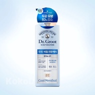 [dr. groot] Scalp Solution Cool Menthol Shampoo, 700ml, 1pc / Korean Shampoo / Cool Menthol