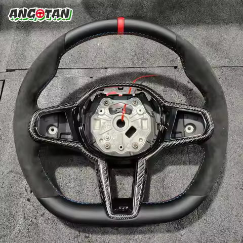 Sports Steering Wheel Alcantara Leather For BMW M2 M3 M4 3 4 5 Series G01 G20 G21 G28 G80 G81 G22 G2