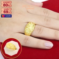 แหวนทอง 15.2กรัม ลายมังกรทอง แหวนทองบล๊อคเยาวราช ผ่อนชำระได้ แหวนทองคำ ผลิตจากช่างฝีมือจาก เยาวราช แหวนทองไม่ลอก แหวนทองชุบ แหวนทองปลอม