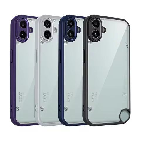CMF By Nothing Phone 1 Case Air Cushion Shockproof Silicone Bumper Clear Matte Back Cover Hard Phone