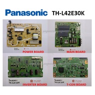 PANASONIC LED TV TH-L42E30K THL42E30K L42E30K 42E30K Power Board TNPA5364 Main Board TNPH0932 Invert