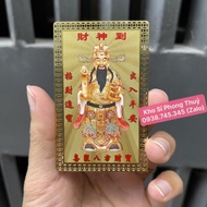 Gold Magic Than Tai Remove Wallet, Altar, Safe - Open The Palace Of Fortune, Pure Copper