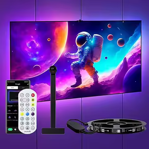 TV LED Backlight With Camera Ambient Strip Light Immersion Led Color Strip TV SYNC backlingt Tape Le