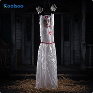 [Koolsoo] Animated Hanging Decoration for Halloween Motion Activated Spooky Prop with