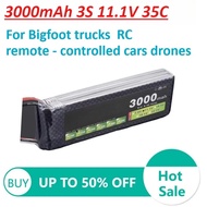 Aeromodelling LiPo Battery 3000mAh 3S 11.1V 35C for Bigfoot trucks  RC remote - controlled cars dron