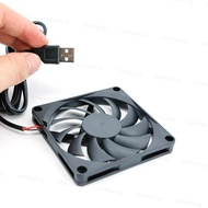 80x80x10mm 80mm 8cm DC 5V USB Power Cooling Case Fan For Receiver DVR Xbox Router  SG10B2