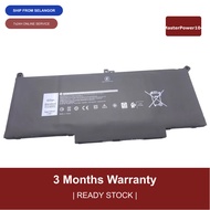 F3YGT DM3WC 0DM3WC E7490 Latitude for E7480 Dell 12 E7390 Laptop 2X39G 60WH E7290 E7380 7.6V E7280 7