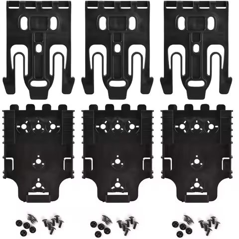 3PCS QLS Kit Quick Locking System Kit, QLS Receiver Plate Platform Attachment for Duty Holster Locki